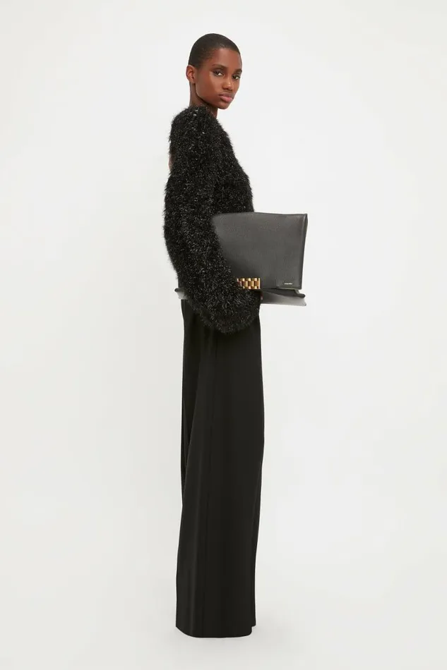 Women Knitwear Victoria Beckham Open Back Jumper In Black