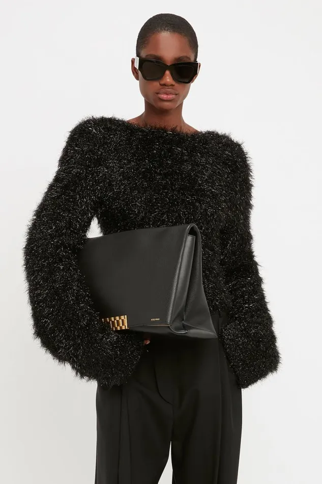 Women Knitwear Victoria Beckham Open Back Jumper In Black