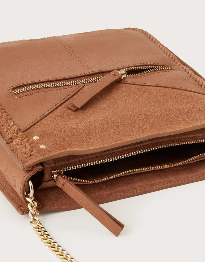 Women Large Leather CrossBody Bag Monsoon Bags and Purses