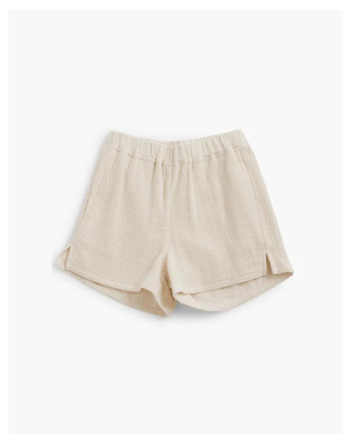 Women LAUDE The Label Everyday Short Natural Madewell Shorts Women LAUDE The Label Everyday Short Natural Madewell Shorts