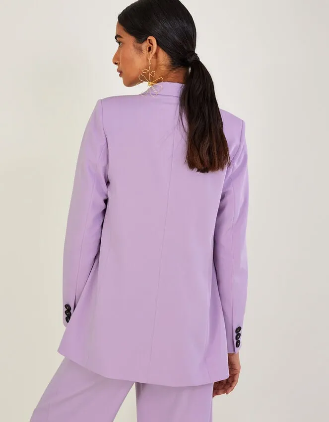Women Lauren Plain Blazer Purple Monsoon Jackets