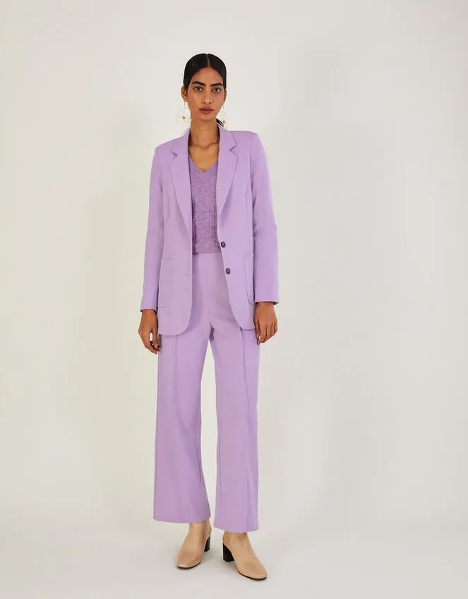 Women Lauren Plain Blazer Purple Monsoon Jackets