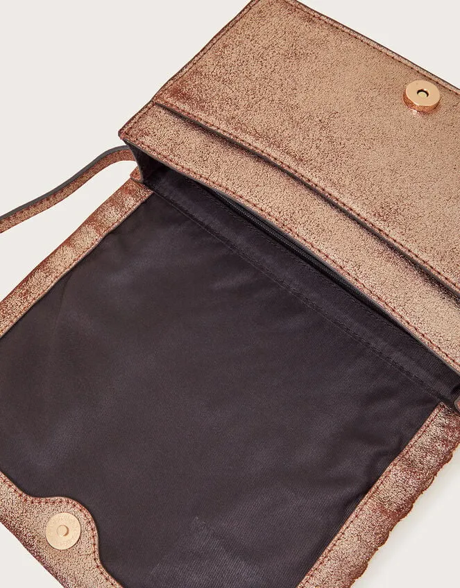 Women Leather Woven CrossBody Bag Monsoon Bags and Purses