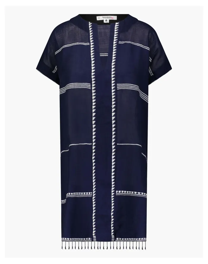 Women Lemlem Nunu Tunic Dress Navy Madewell Dresses Women Lemlem Nunu Tunic Dress Navy Madewell Dresses