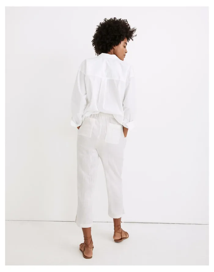 Women Lightestspun Beach Cover Up Pants Lighthouse Madewell Swim Women Lightestspun Beach Cover Up Pants Lighthouse Madewell Swim