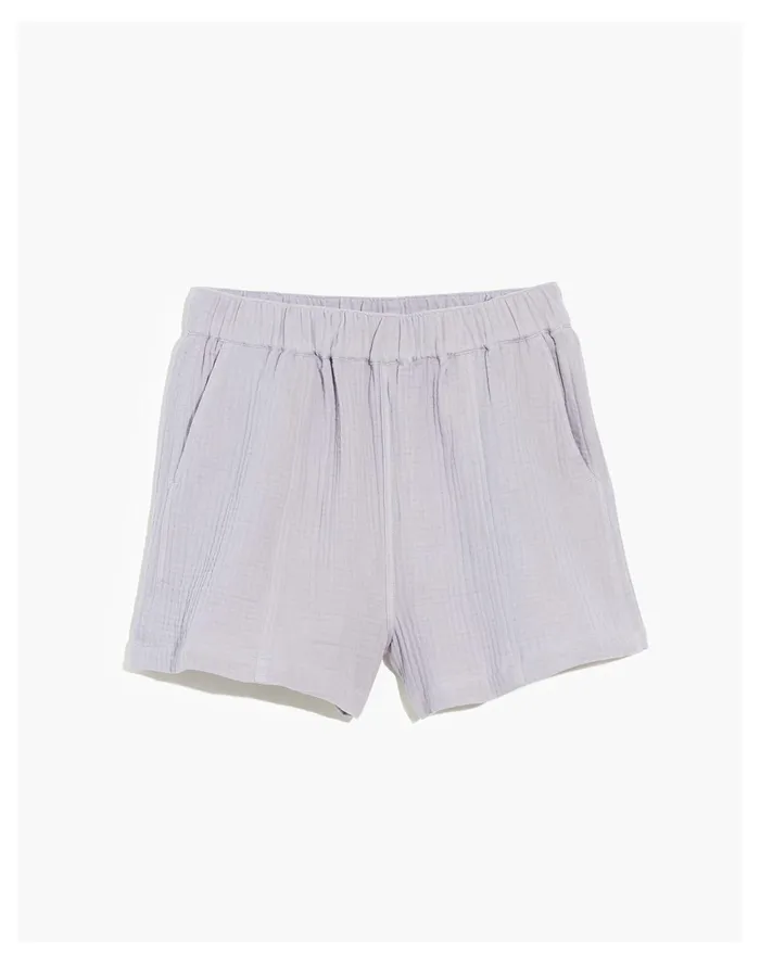 Women Lightspun Easy Pull On Shorts Faded Lavender Madewell Shorts Women Lightspun Easy Pull On Shorts Faded Lavender Madewell Shorts