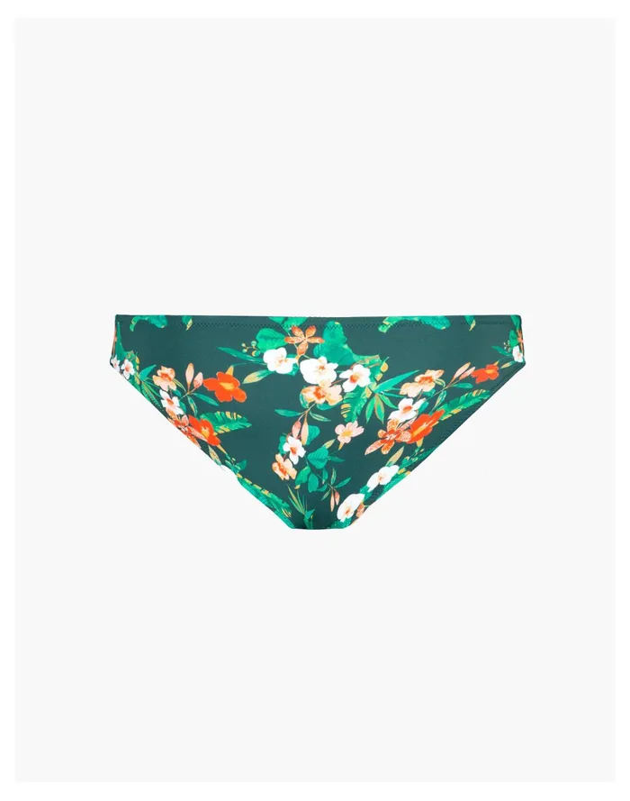 Women LIVELY Bikini Bottom In Garden Print Green Multi Madewell Swim Women LIVELY Bikini Bottom In Garden Print Green Multi Madewell Swim