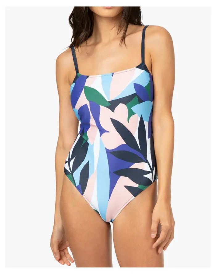 Women LIVELY Straight Up One Piece In Print Multi Madewell Swim