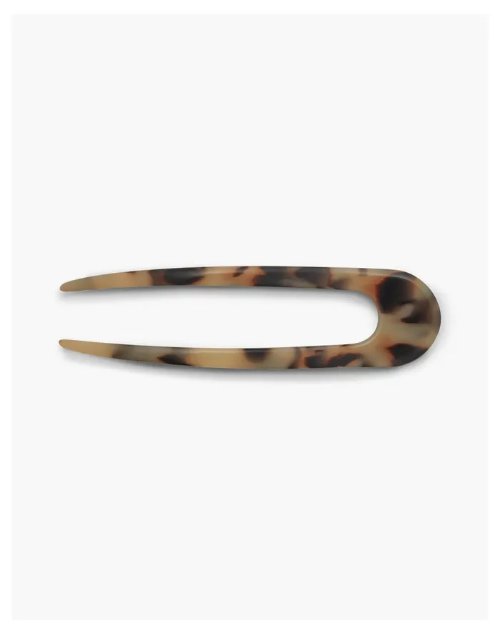 Women MACHETE French Hair Pin Light Brown Madewell Hair Accessories