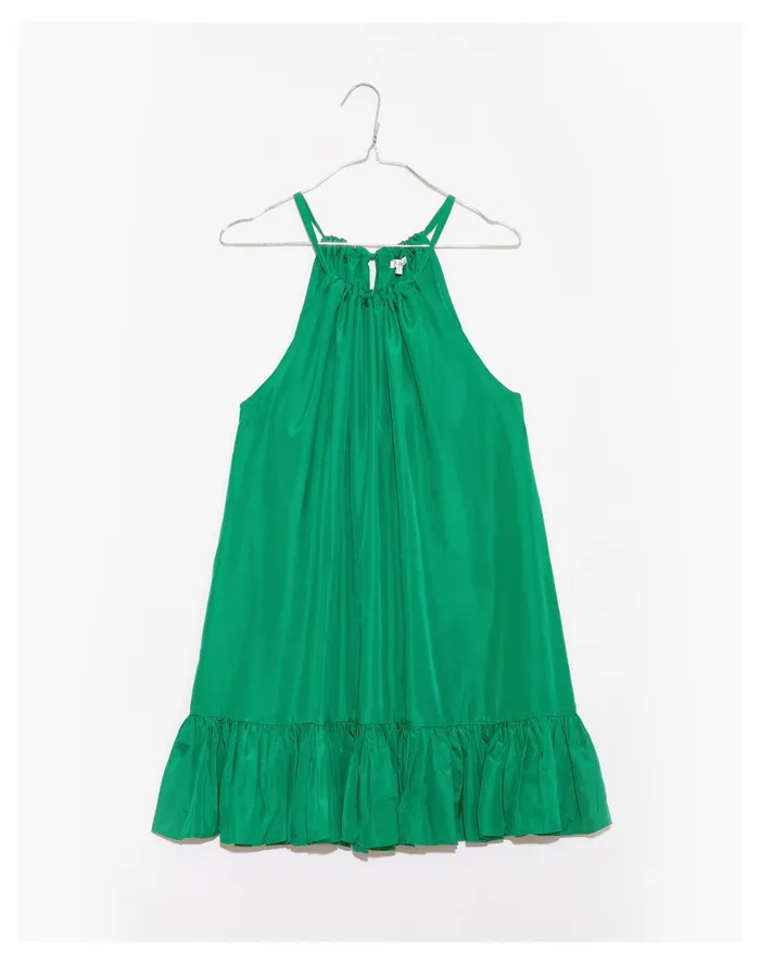 Women Maia Bergman MINI SIENNA MINT DRESS Green Madewell Dresses