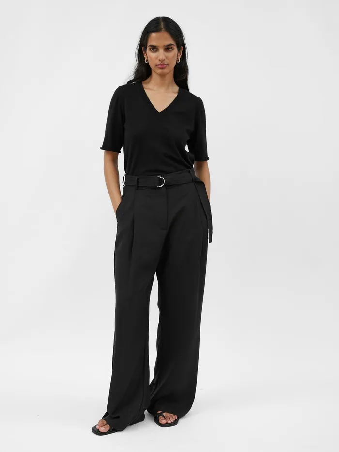 Women Marle 8211 Kendall Cashmere Top In Black The UNDONE Tops