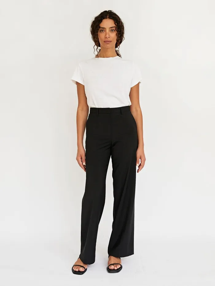 Women Matteau 8211 Black Relaxed Tailored Trouser The UNDONE Pants
