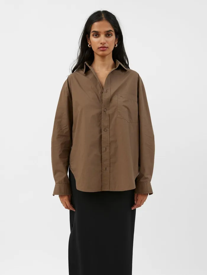 Women Matteau 8211 Relaxed Shirt In Olive The UNDONE Tops