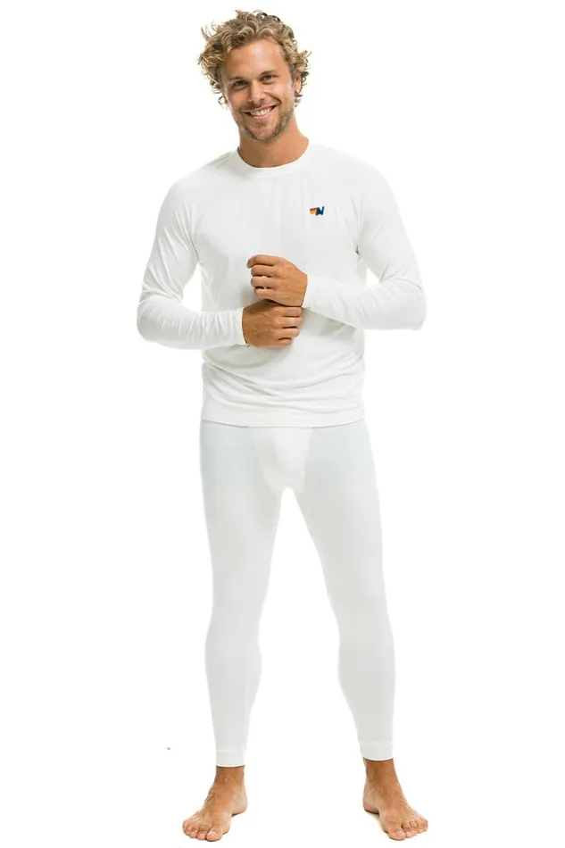 Women MEN039S MICRO MODAL BASE LAYER SET 8211 VINTAGE WHITE Aviator Nation Outerwear Women MEN039S MICRO MODAL BASE LAYER SET 8211 VINTAGE WHITE Aviator Nation Outerwear