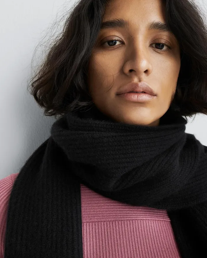 WomenMen Rag and Bone Scarves and Ponchos Ace Cashmere Scarf Black WomenMen Rag and Bone Scarves and Ponchos Ace Cashmere Scarf Black