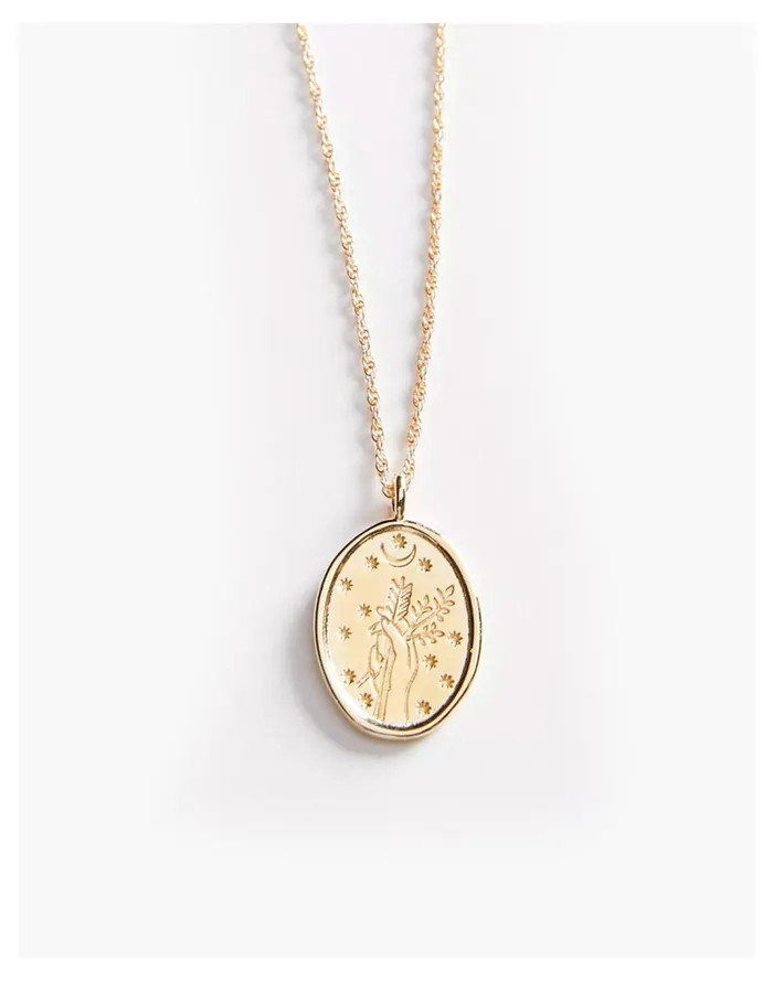 Women Merewif Diana Necklace Gold Madewell Necklaces