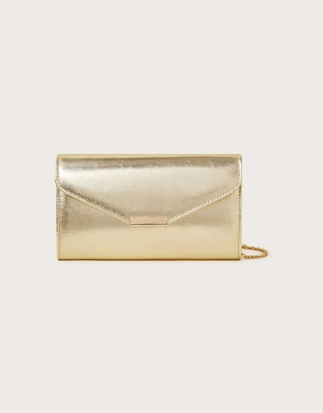 Women Metallic Clutch Bag Monsoon Bags and Purses