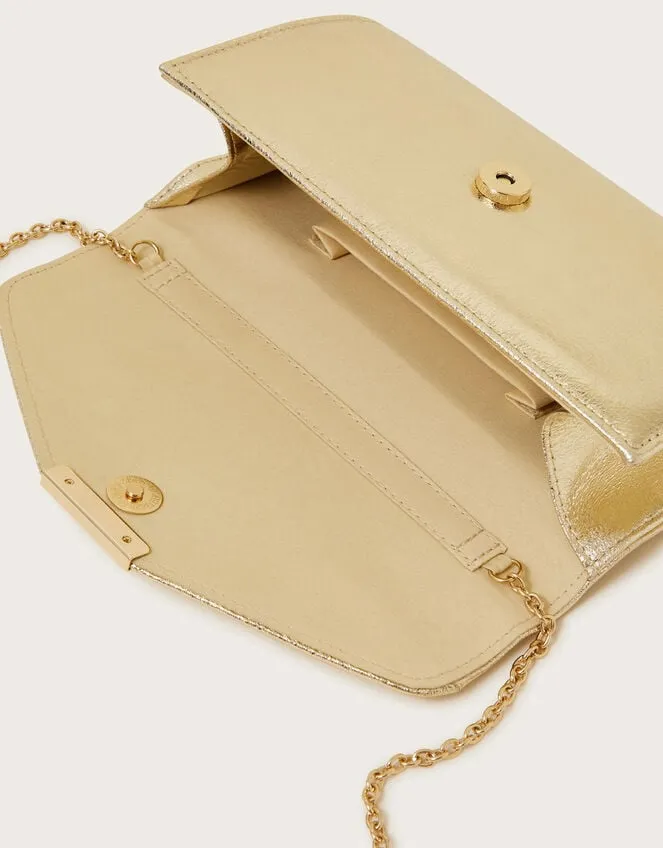 Women Metallic Clutch Bag Monsoon Bags and Purses