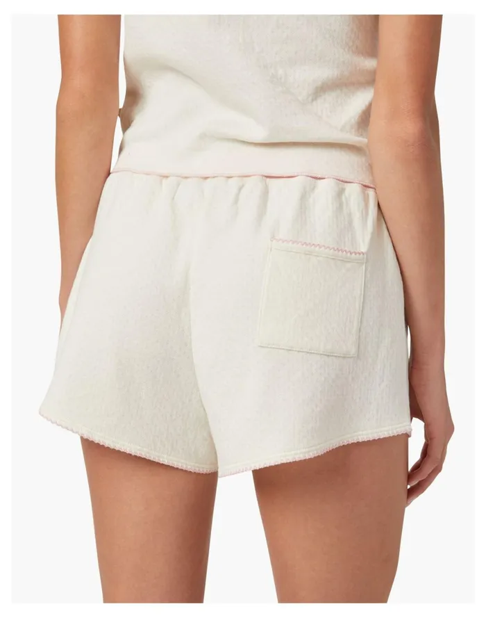 Women Morgan Lane TATE SHORT ROSE WATER Cream Madewell Pajamas