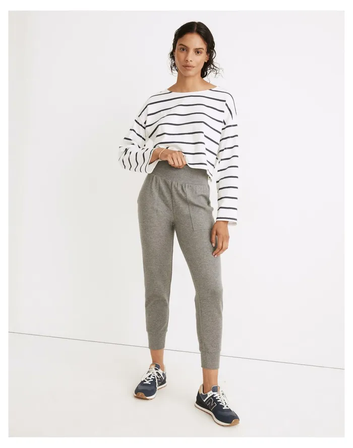 Women MWL Breeze Skinny Joggers Heather Zinc Madewell Pajamas Women MWL Breeze Skinny Joggers Heather Zinc Madewell Pajamas
