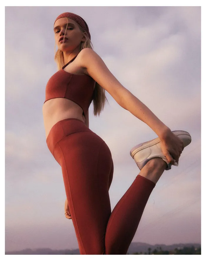 Women MWL Flex High Rise 25034 Leggings Weathered Brick Madewell Activewear Women MWL Flex High Rise 25034 Leggings Weathered Brick Madewell Activewear