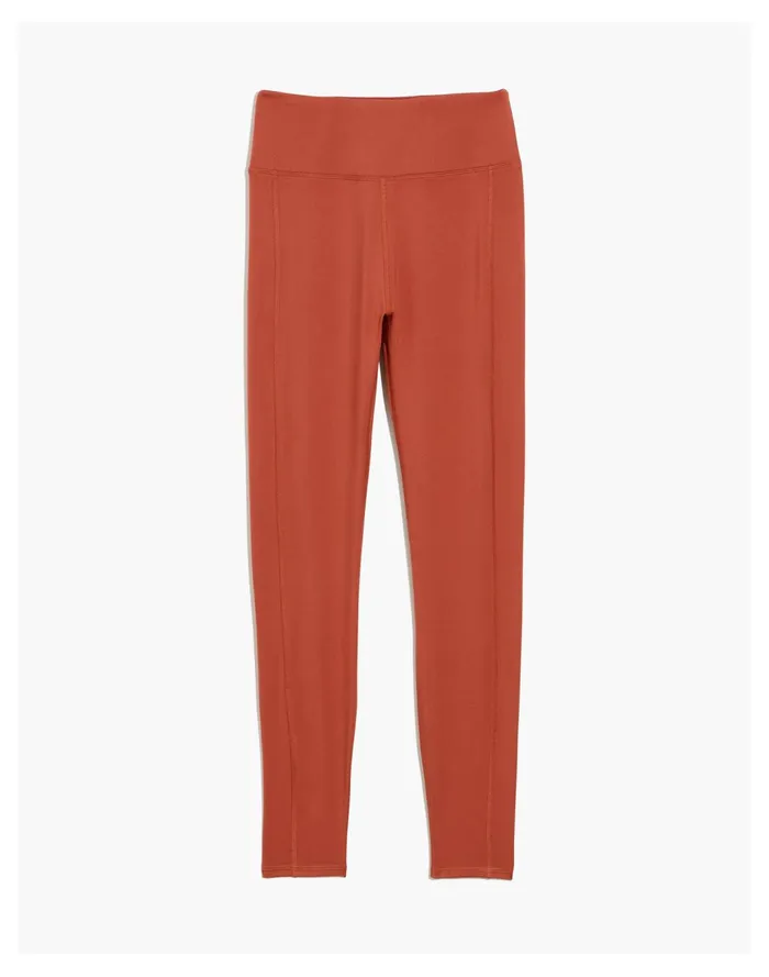 Women MWL Flex High Rise 25034 Leggings Weathered Brick Madewell Activewear Women MWL Flex High Rise 25034 Leggings Weathered Brick Madewell Activewear