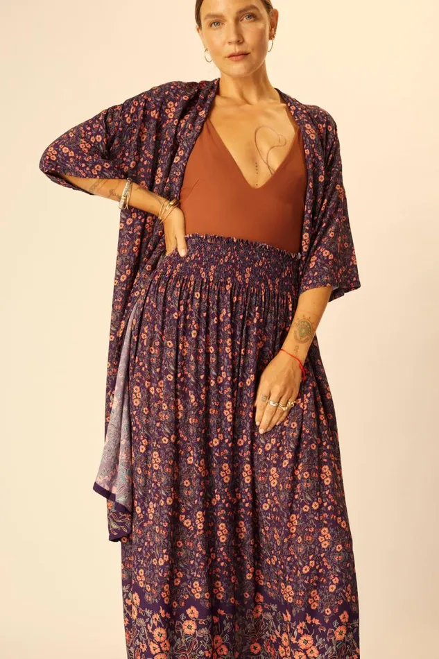 Women Natalie Martin Bottoms Bella Skirt Petite Fleur Aubergine