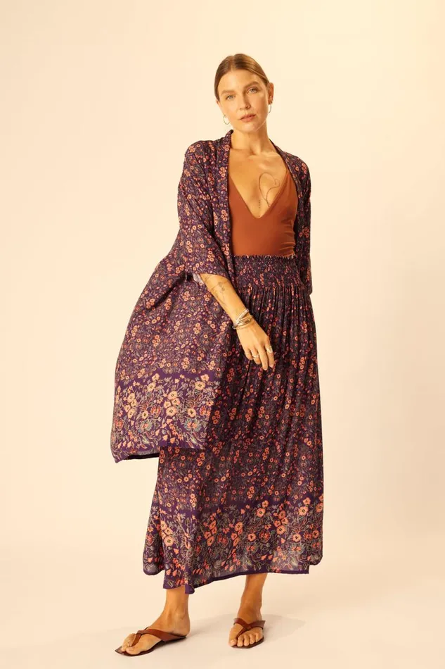 Women Natalie Martin Bottoms Bella Skirt Petite Fleur Aubergine