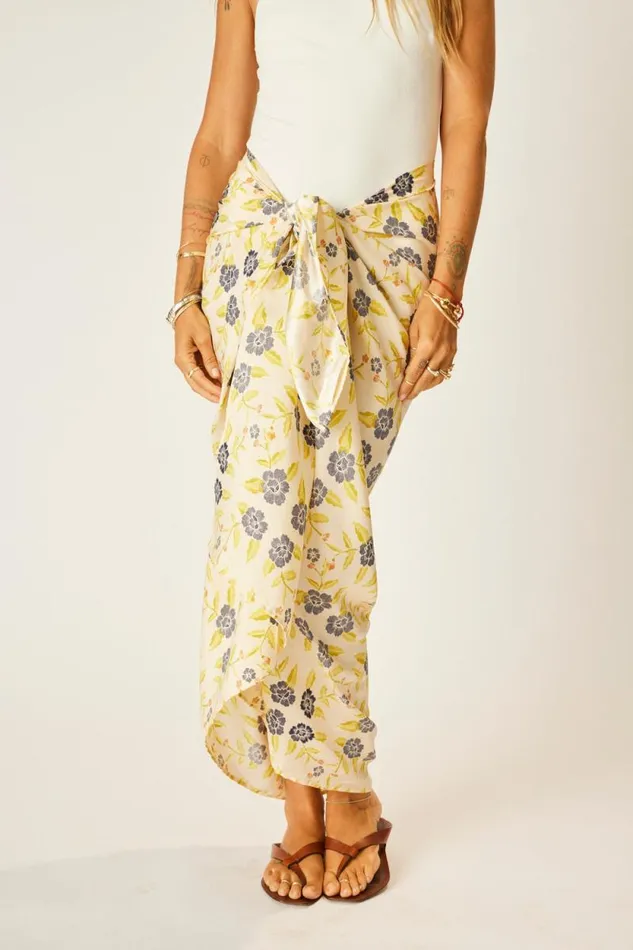 Women Natalie Martin Bottoms Sarong Prairie Indigo