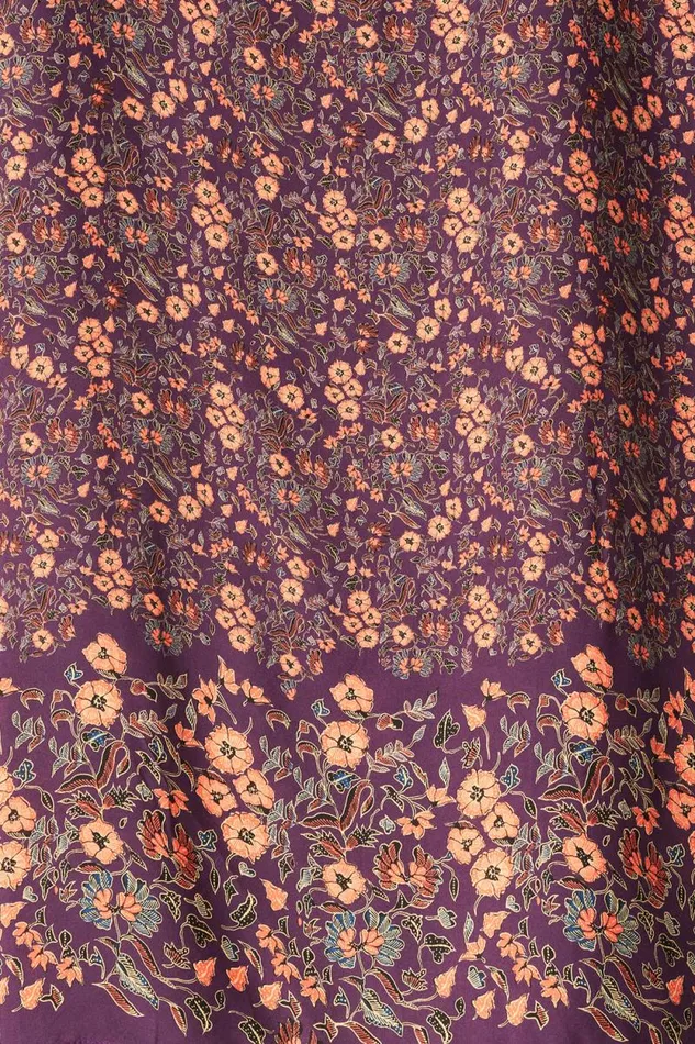 Women Natalie Martin Dresses Alex Midi With Sash Petite Fleur Aubergine