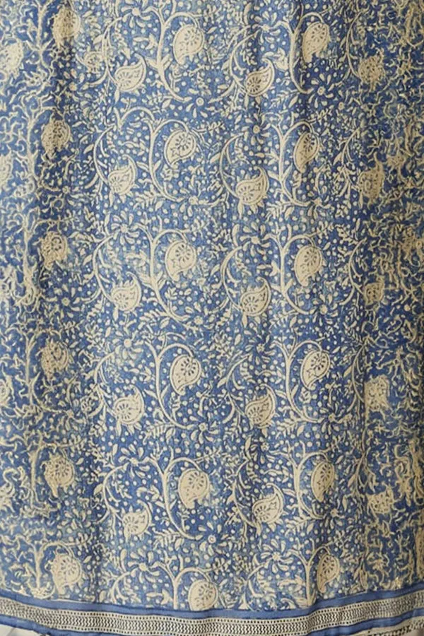 Women Natalie Martin Dresses Kate Long Sleeve Dress Water Lily Blue