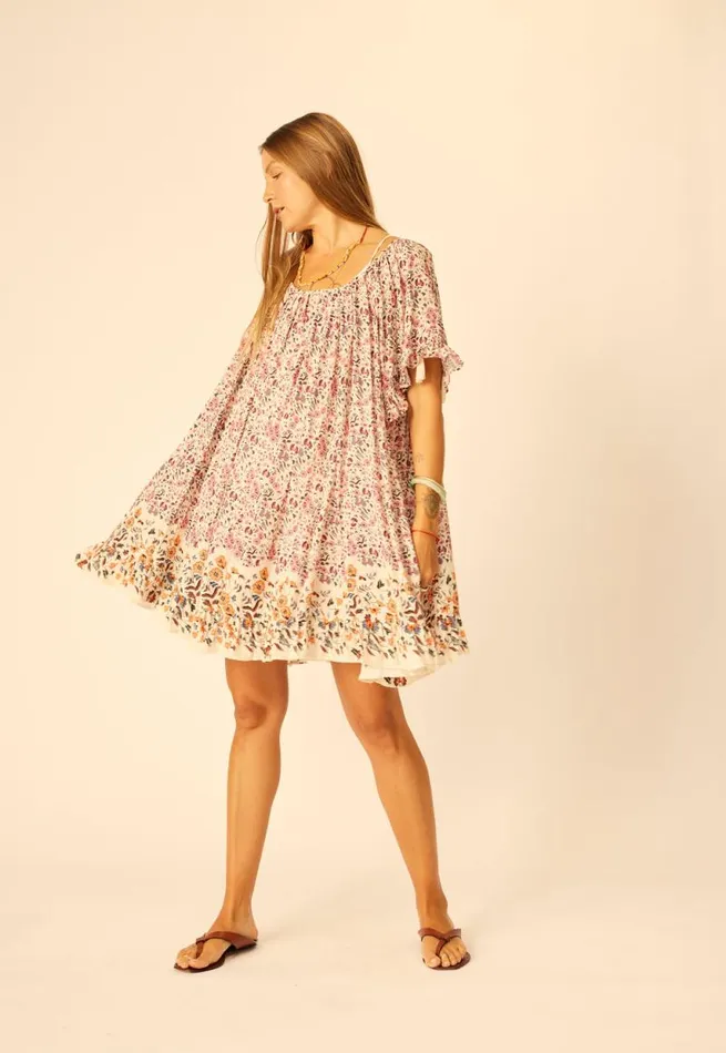 Women Natalie Martin Dresses Marina Dress Petite Fleur Rose