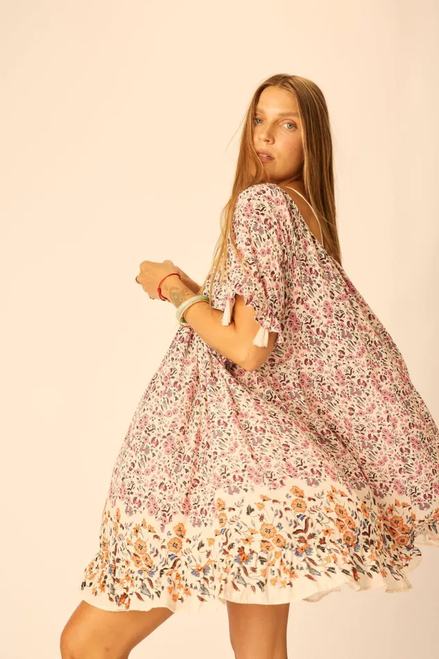 Women Natalie Martin Dresses Marina Dress Petite Fleur Rose