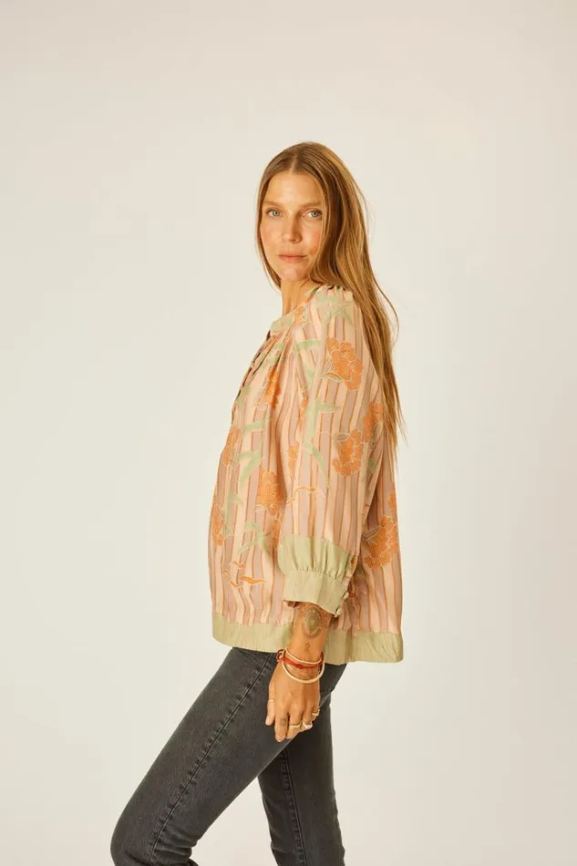 Women Natalie Martin Tops Remy Top Chamomile Apricot