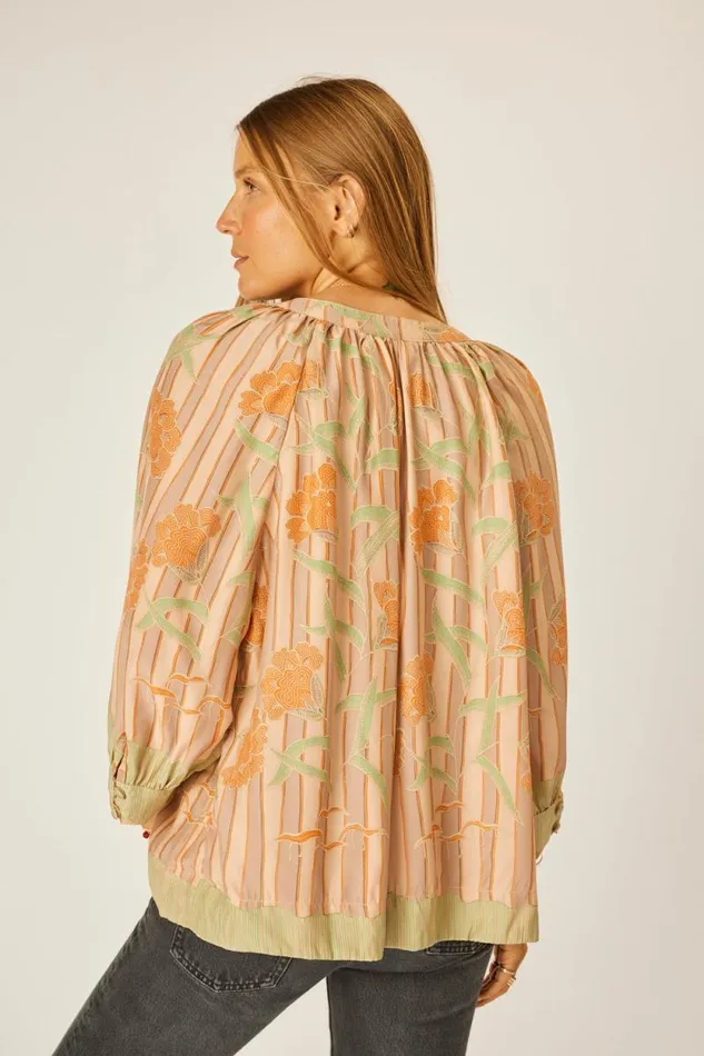 Women Natalie Martin Tops Remy Top Chamomile Apricot