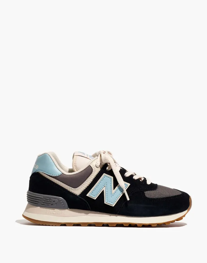 Women New Balance Suede 574 Sneakers Black Madewell Sneakers Women New Balance Suede 574 Sneakers Black Madewell Sneakers