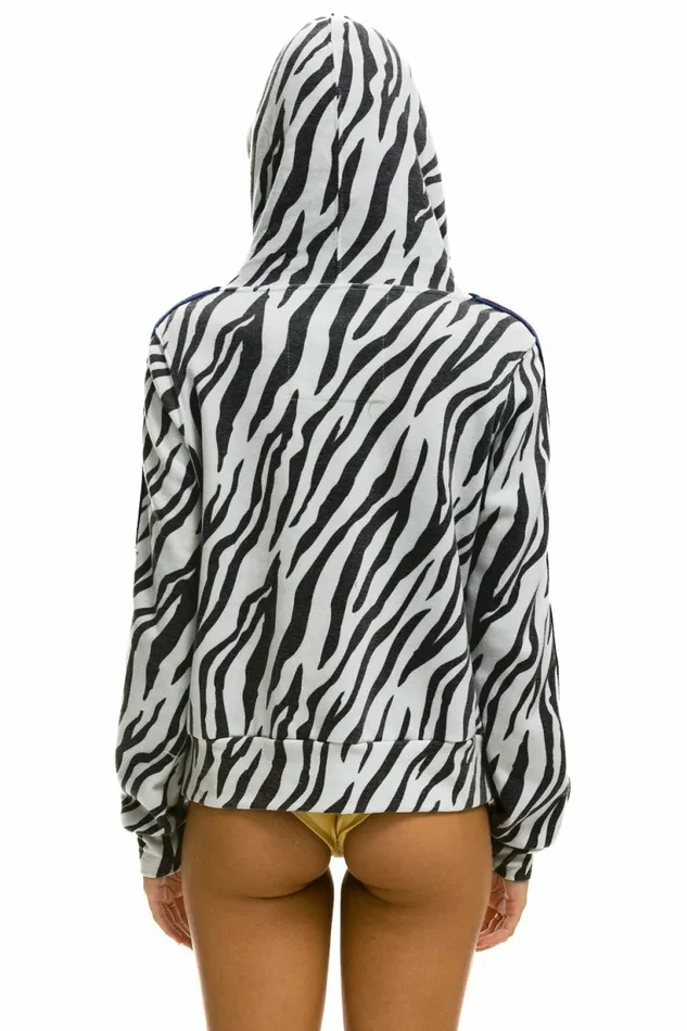 Women NINJA PULLOVER HOODIE 8211 ZEBRA Aviator Nation Hoodies Women NINJA PULLOVER HOODIE 8211 ZEBRA Aviator Nation Hoodies