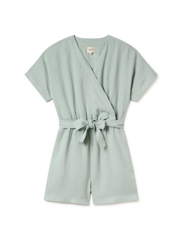 Women Novaya 8211 Washed Green TWOTHIRDS Jumpsuits