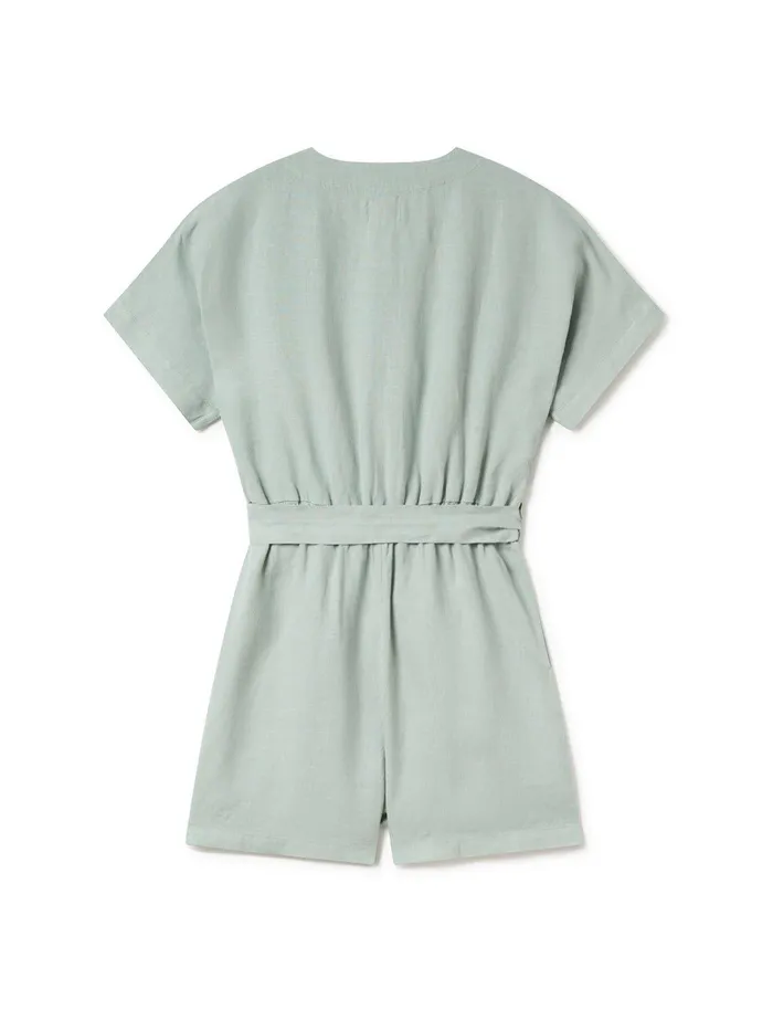 Women Novaya 8211 Washed Green TWOTHIRDS Jumpsuits