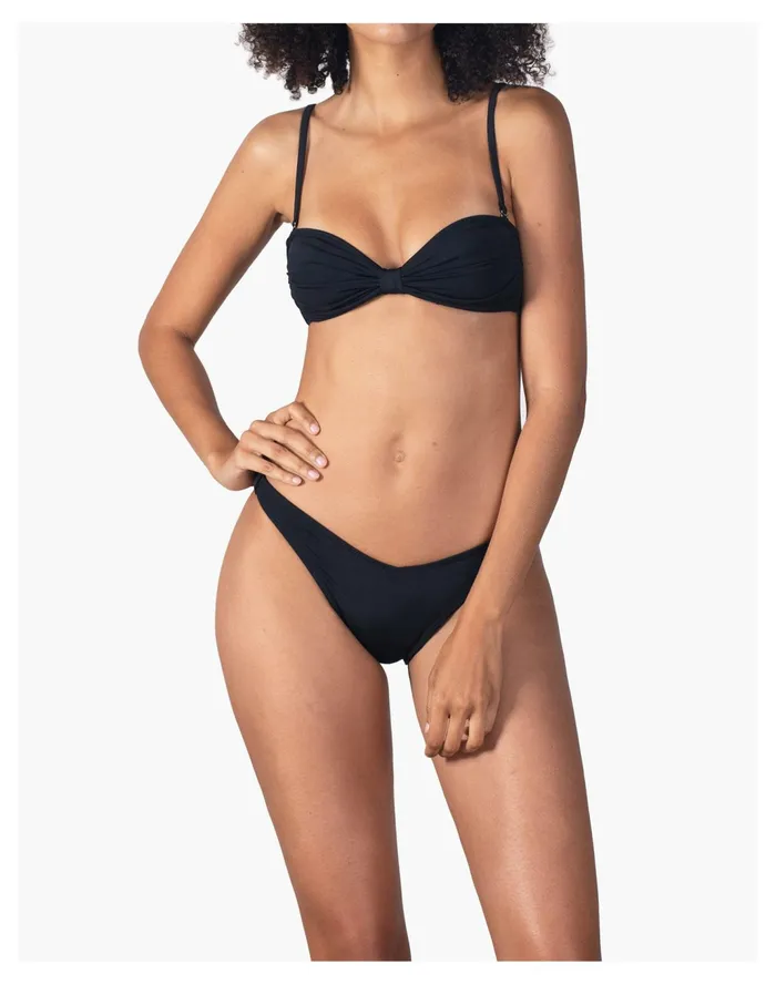 Women Novel Swim Raven Bikini Bottom Jet Black Madewell Swim Women Novel Swim Raven Bikini Bottom Jet Black Madewell Swim