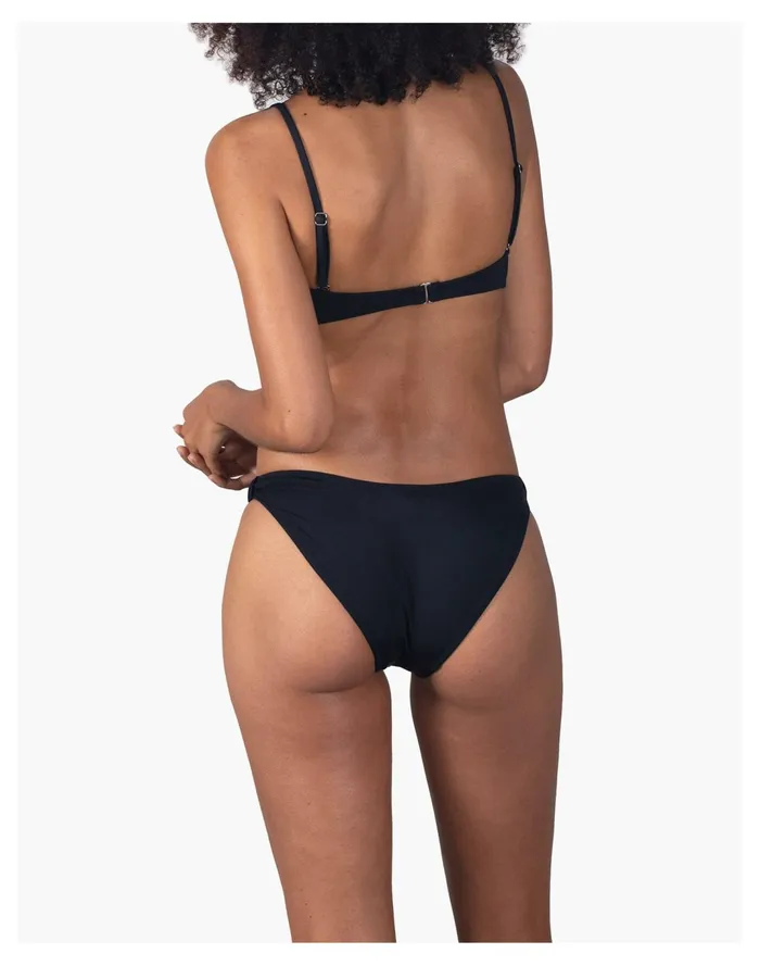 Women Novel Swim Raven Bikini Bottom Jet Black Madewell Swim Women Novel Swim Raven Bikini Bottom Jet Black Madewell Swim