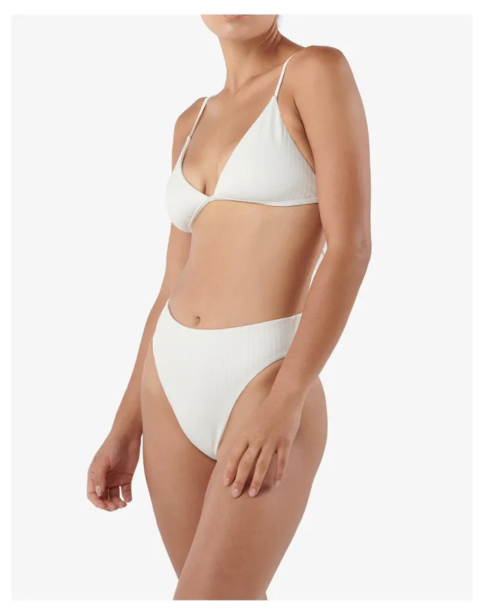 Women OOKIOH Bocas Bikini Top White Madewell Swim