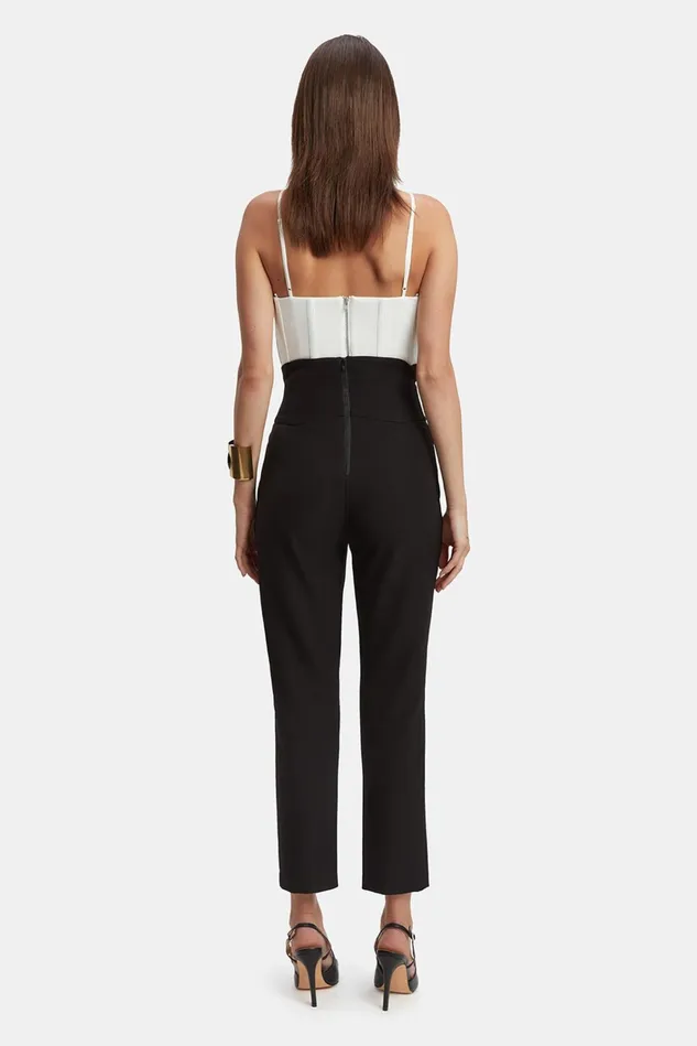 Women Pants Bardot Corset Pant In Black Black Women Pants Bardot Corset Pant In Black Black