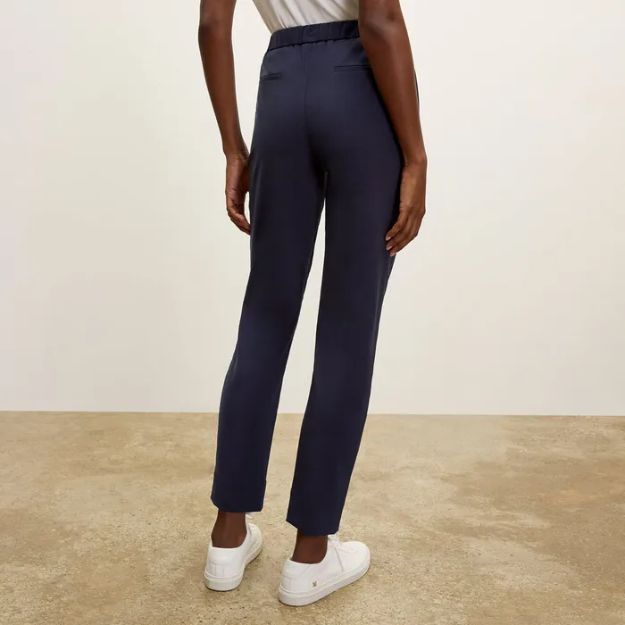 Women Pants M M LaFleur The Colby Travel Pant 8211 OrigamiTech Dark Navy