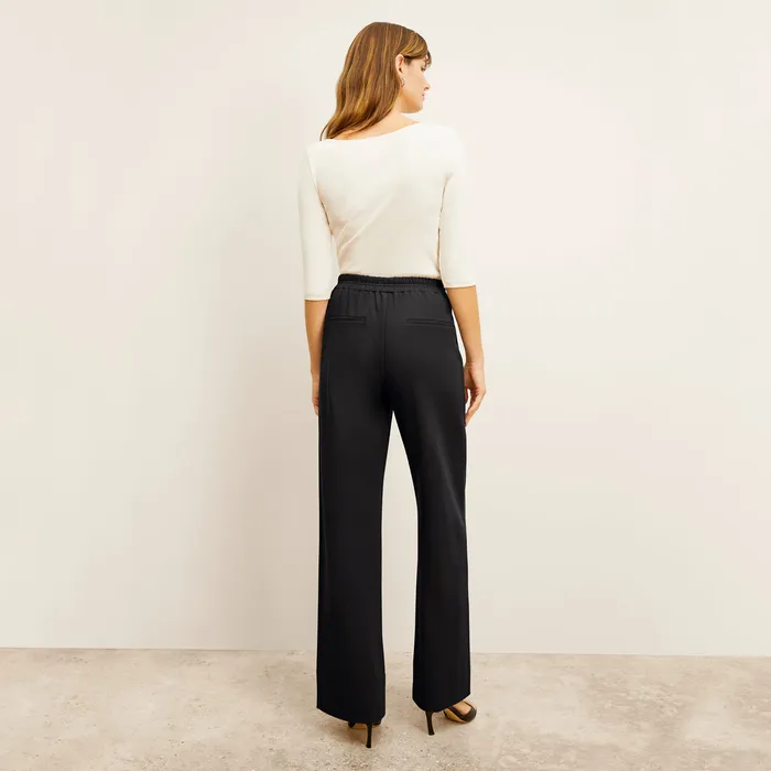 Women Pants M M LaFleur The Jordan Trouser 8211 Light Ponte Black