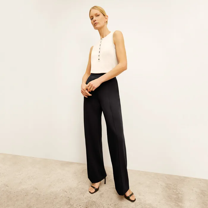 Women Pants M M LaFleur The Jordan Trouser 8211 Light Ponte Black