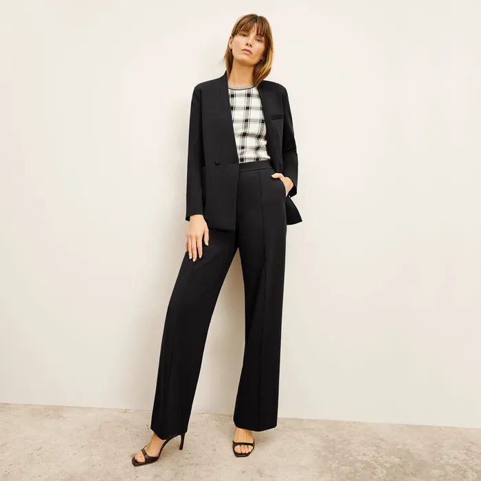 Women Pants M M LaFleur The Jordan Trouser 8211 Light Ponte Black
