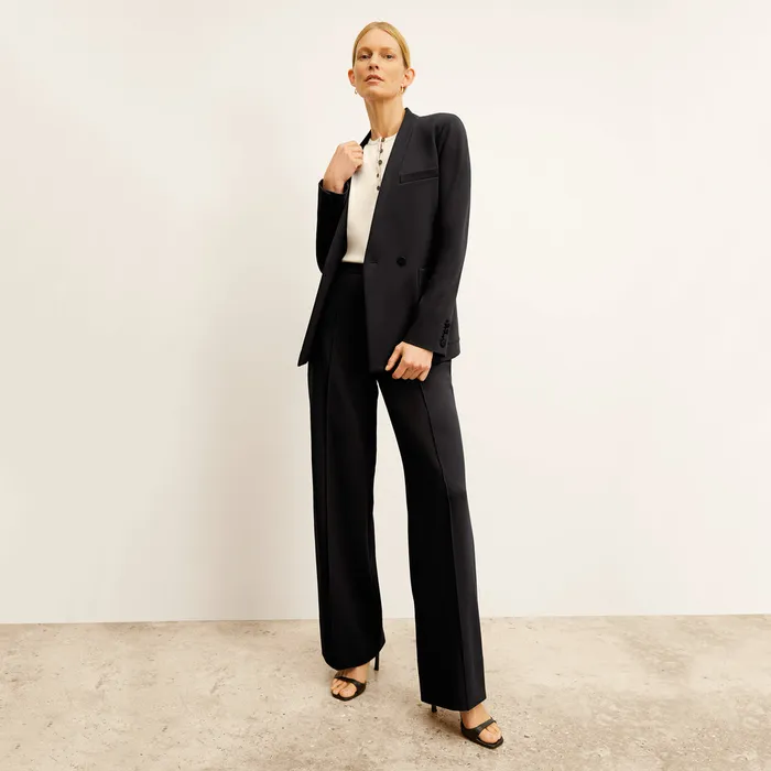 Women Pants M M LaFleur The Jordan Trouser 8211 Light Ponte Black