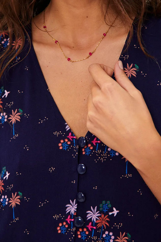 Women Paolo Dore Sunset Necklace Des Petits Hauts Jewellery Dph X Feeka
