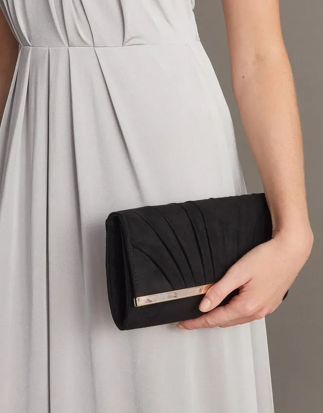 Women Pleated Occasion Clutch Bag Monsoon Bags and Purses